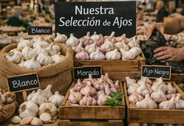 nuestros ajos-sevilla Tipos de Ajos