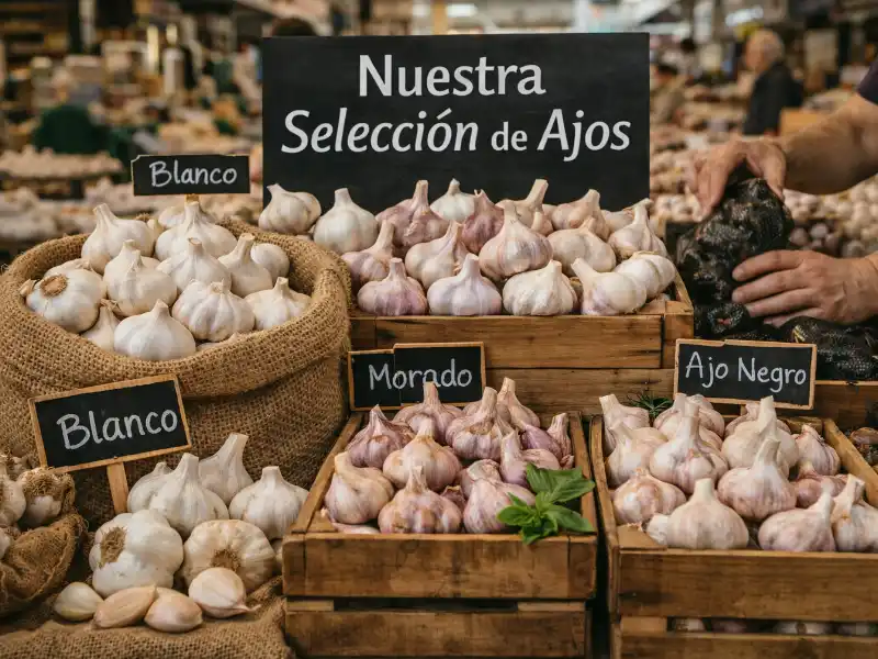 Tipos de Ajos